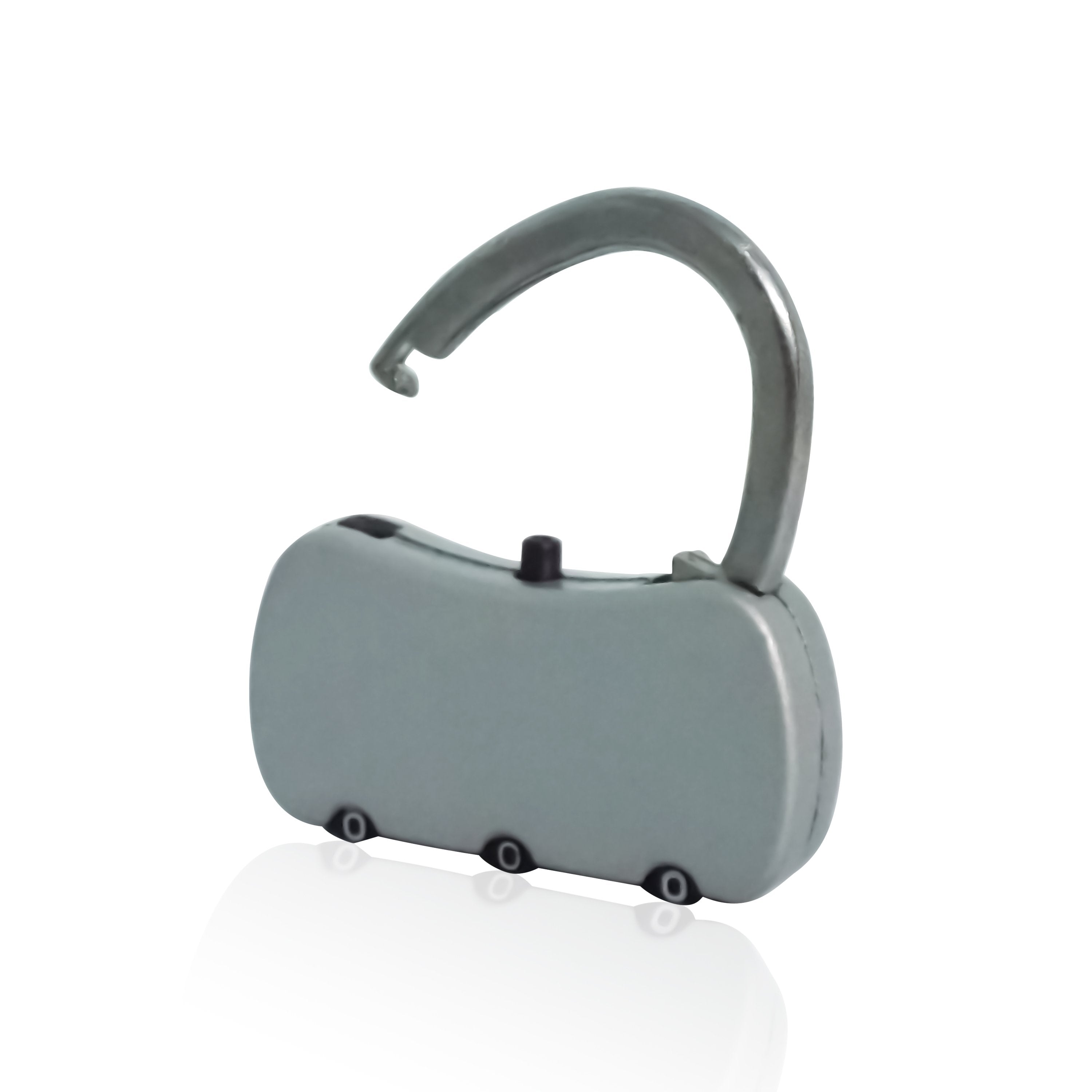1244 Stainless Steel Resettable Combination Padlock - SkyShopy 1244 Stainless Steel Resettable Combination Padlock - SkyShopy